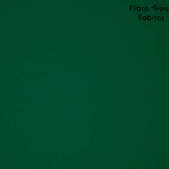 Polyestermengeling groen soft twill - Fibre Mood